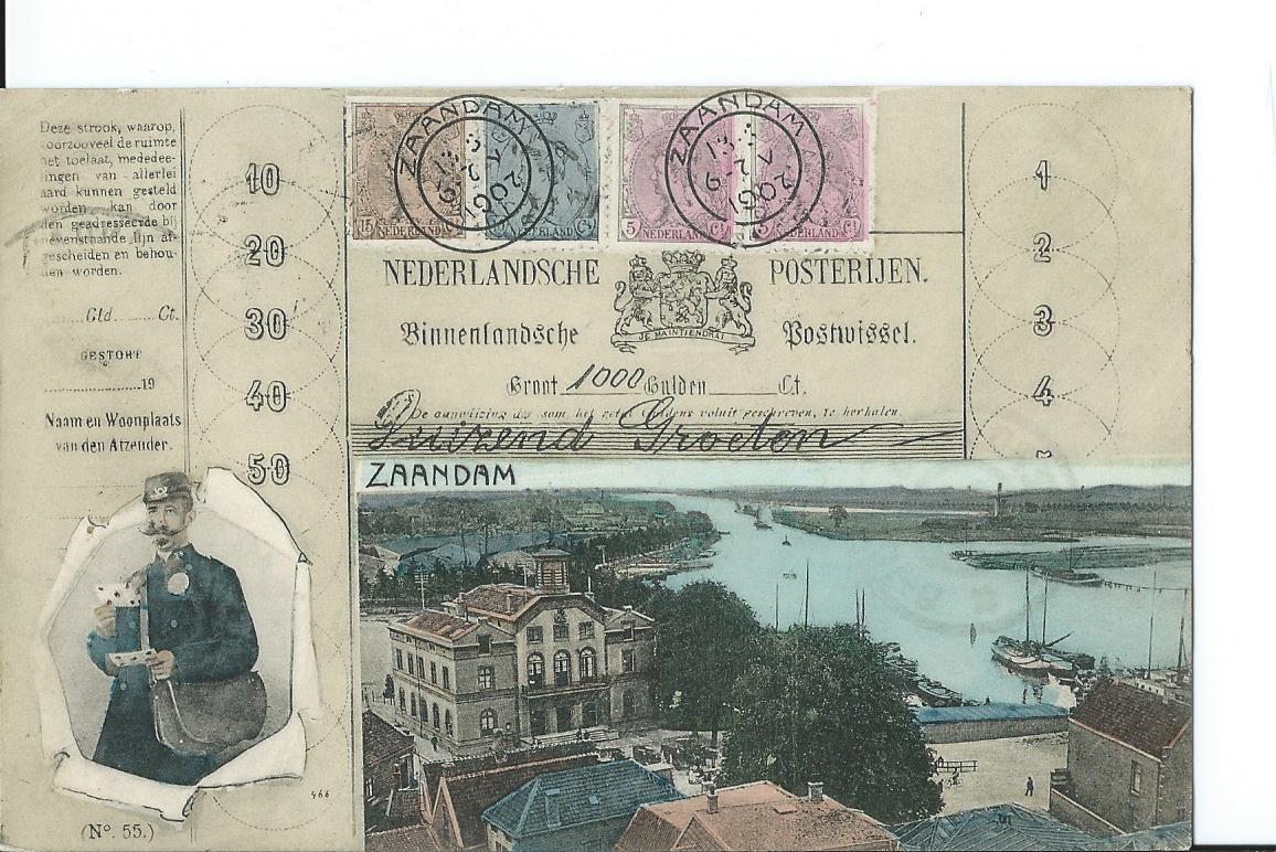 Zaandam (NH), Postwissel