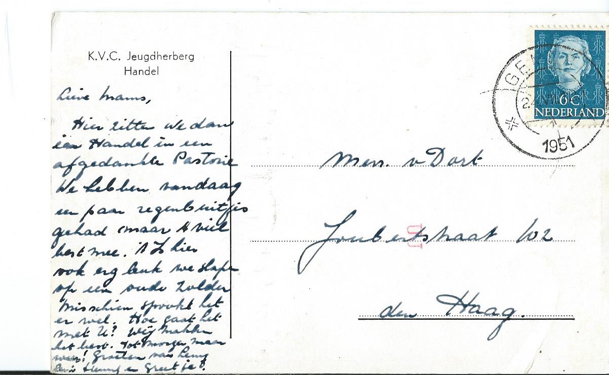 Handel (NB), Jeugdherberg