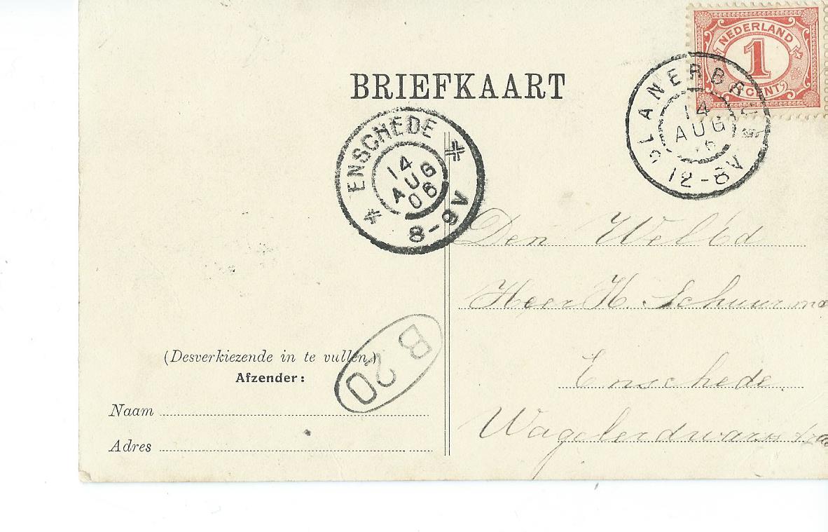 Glanerbrug (OV),  Dokterswoning met omgeving