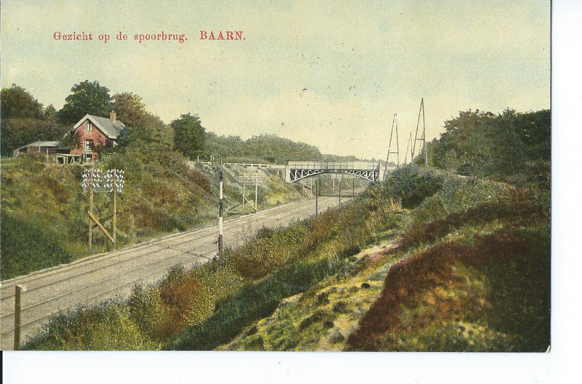 Baarn (UT), Overzicht op de spoorbrug