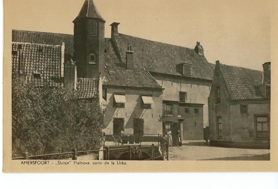 Amersfoort (UT), "Sluisje" Malnova parto de la Urbo