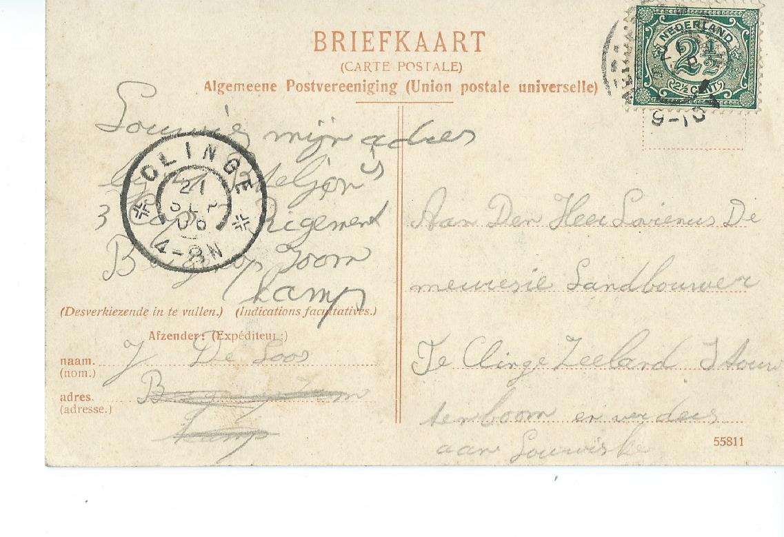 Bergen op Zoom (NB), Schapenwagen, 2673