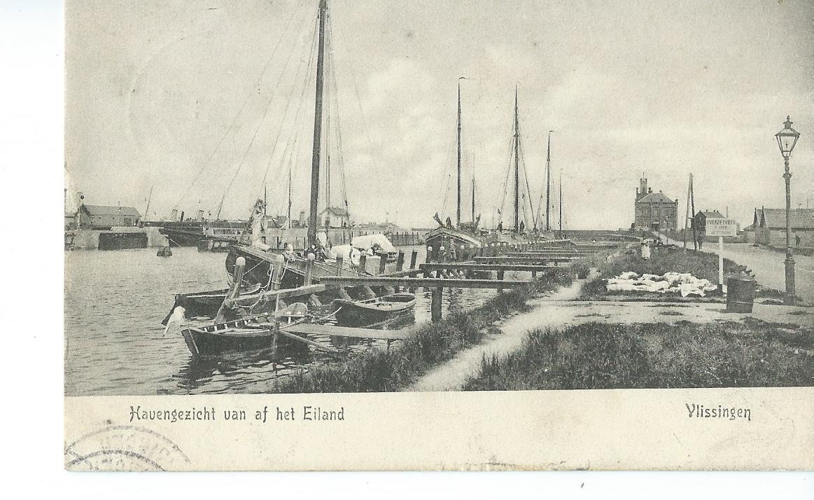 Vlissingen (ZL), Havengezicht van af het Eiland