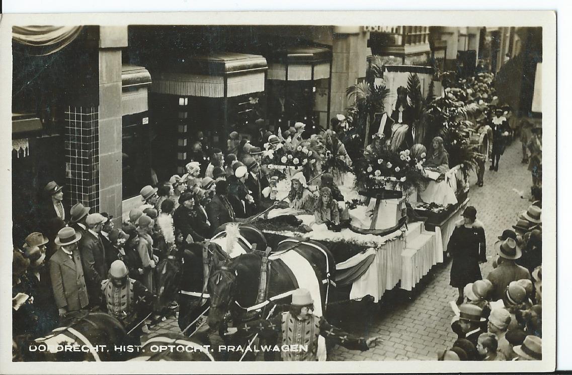 Dordrecht (ZH), Historische Optocht, Praalwagen, 2535