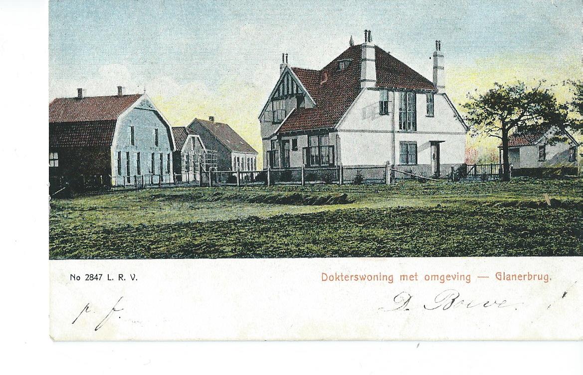 Glanerbrug (OV),  Dokterswoning met omgeving