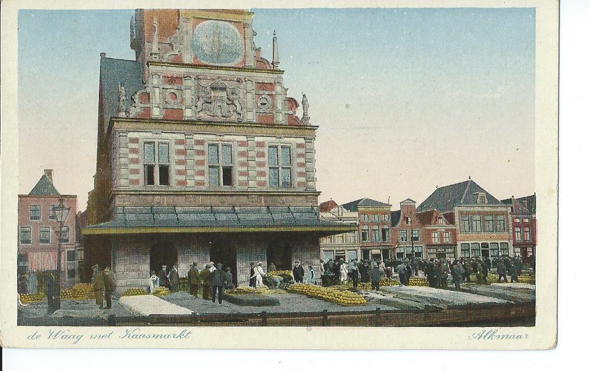 Alkmaar (NH), de Waag met Kaasmarkt