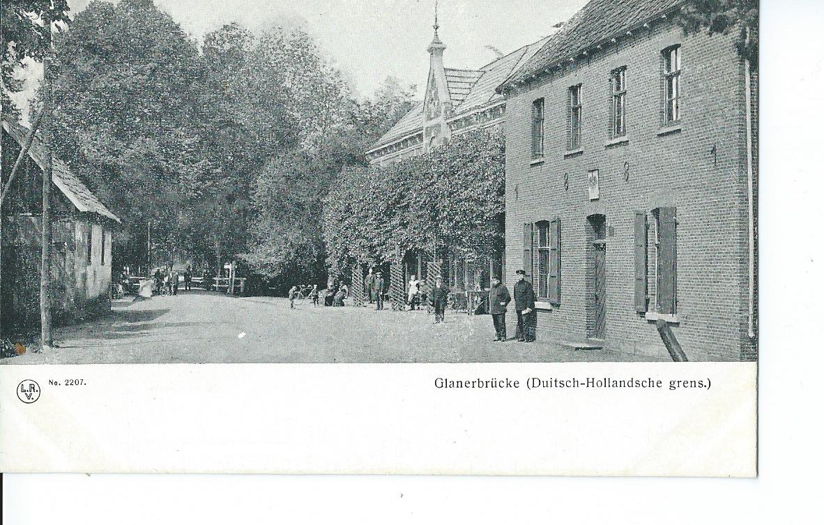 Glanerbrug (OV), Duitsch-Hollandsche grens