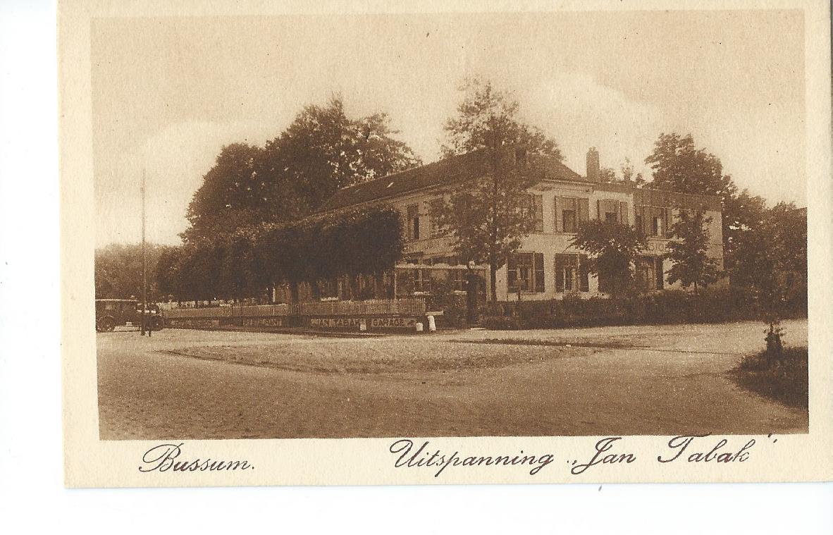 Bussum (NH), Uitspanning Jan Tabak
