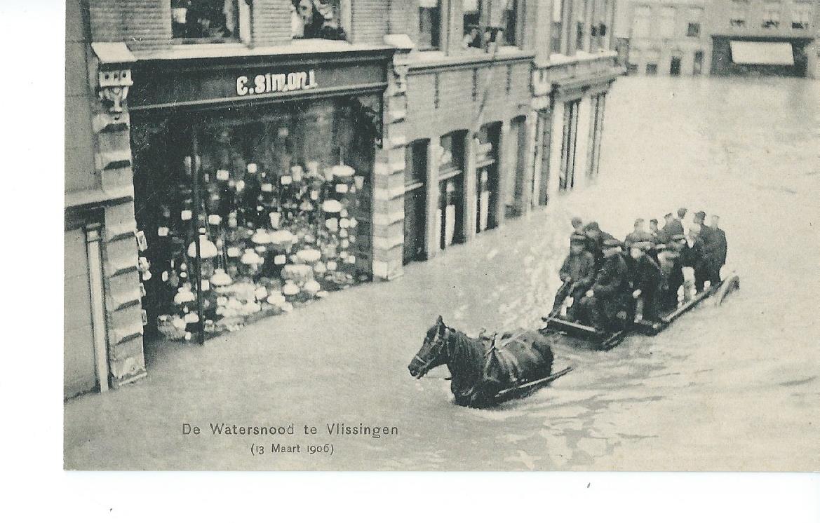 Vlissingen (ZL), Watersnood 1906