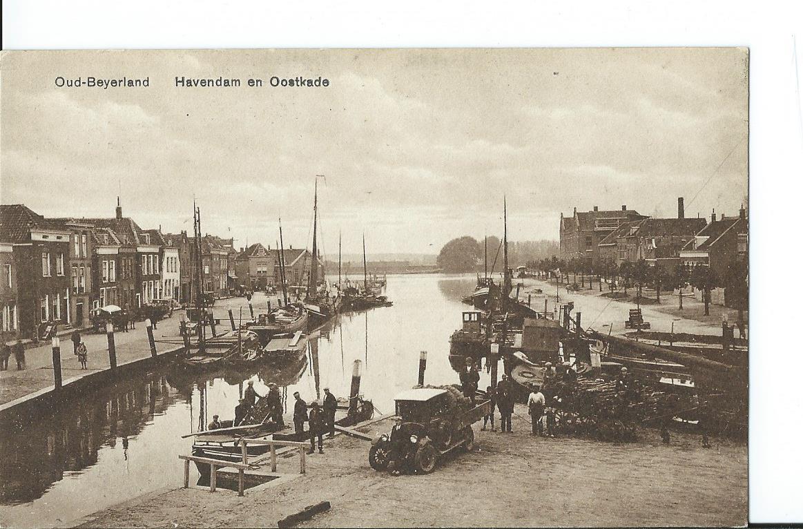 Oud-Beijerland (ZH), Havendam en Oostkade