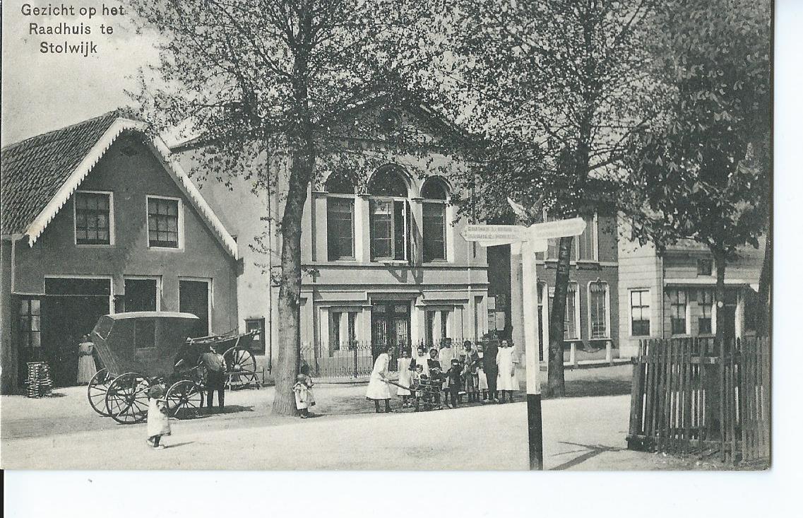 Stolwijk (ZH), Gezicht op het Raadhuis, 2701