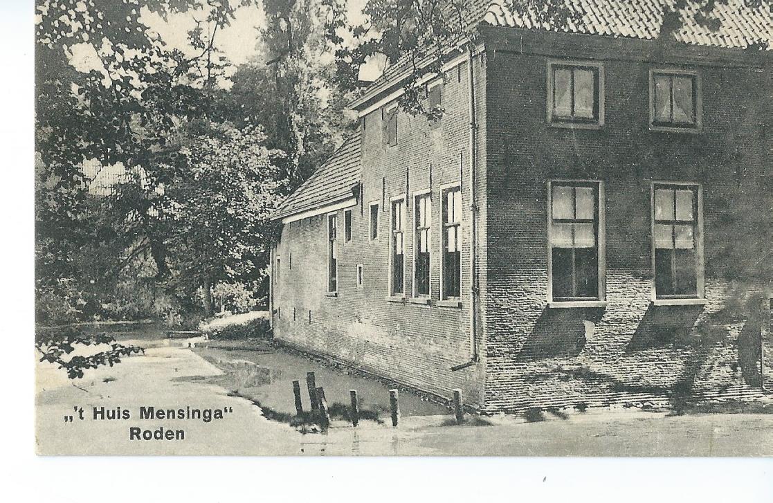 Roden (DR), " 't Huis Mensinga"