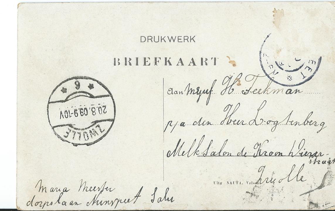Nunspeet (GL), Weg naar Elburg