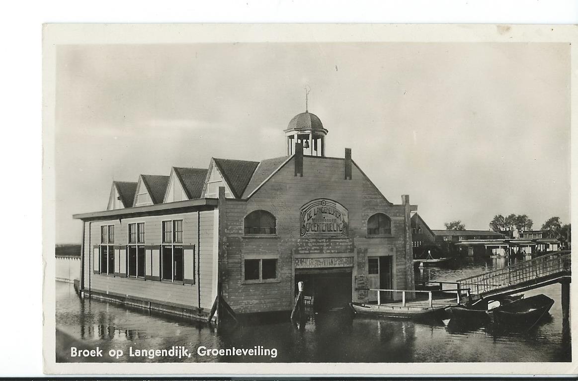 Broek op Langedijk (NH), Groenteveiling