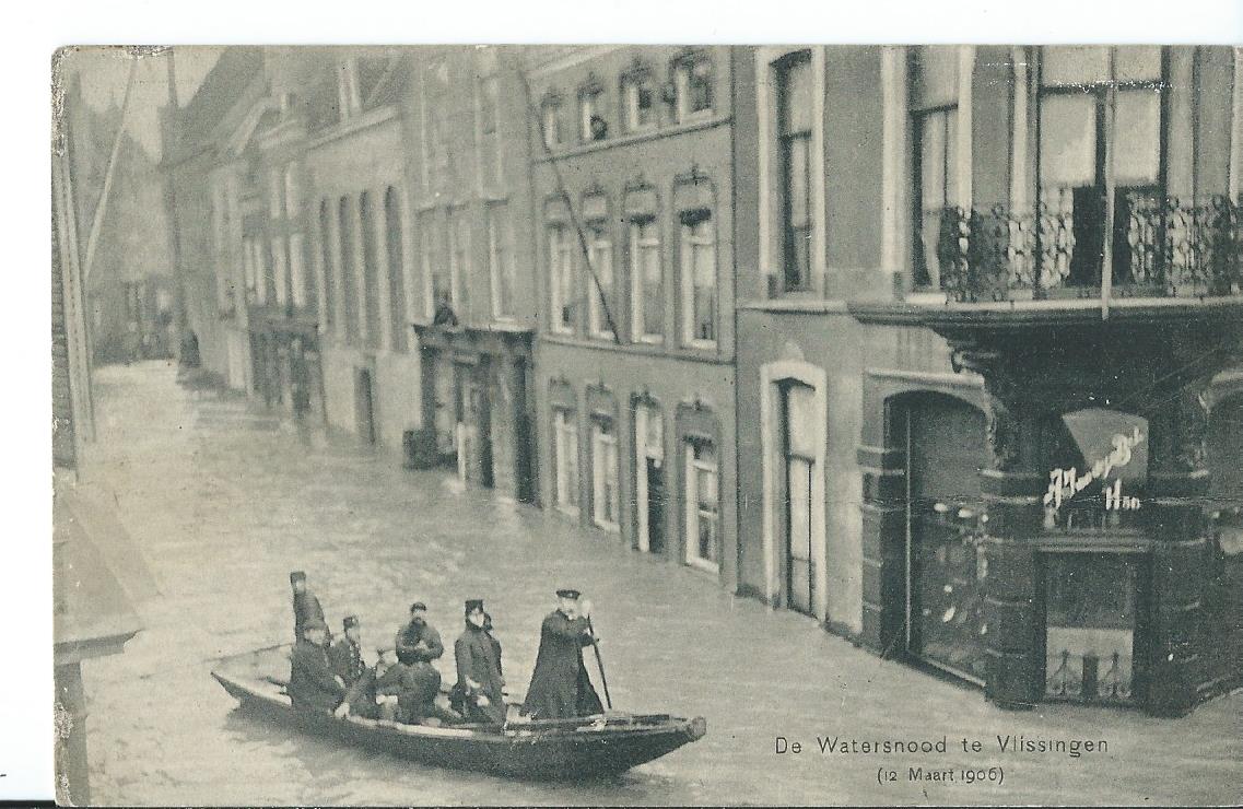 Vlissingen (ZL), De Watersnood , 12 Maart 1906