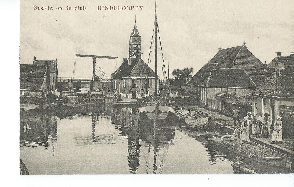 Hindeloopen (FR), Gezicht op de Sluis