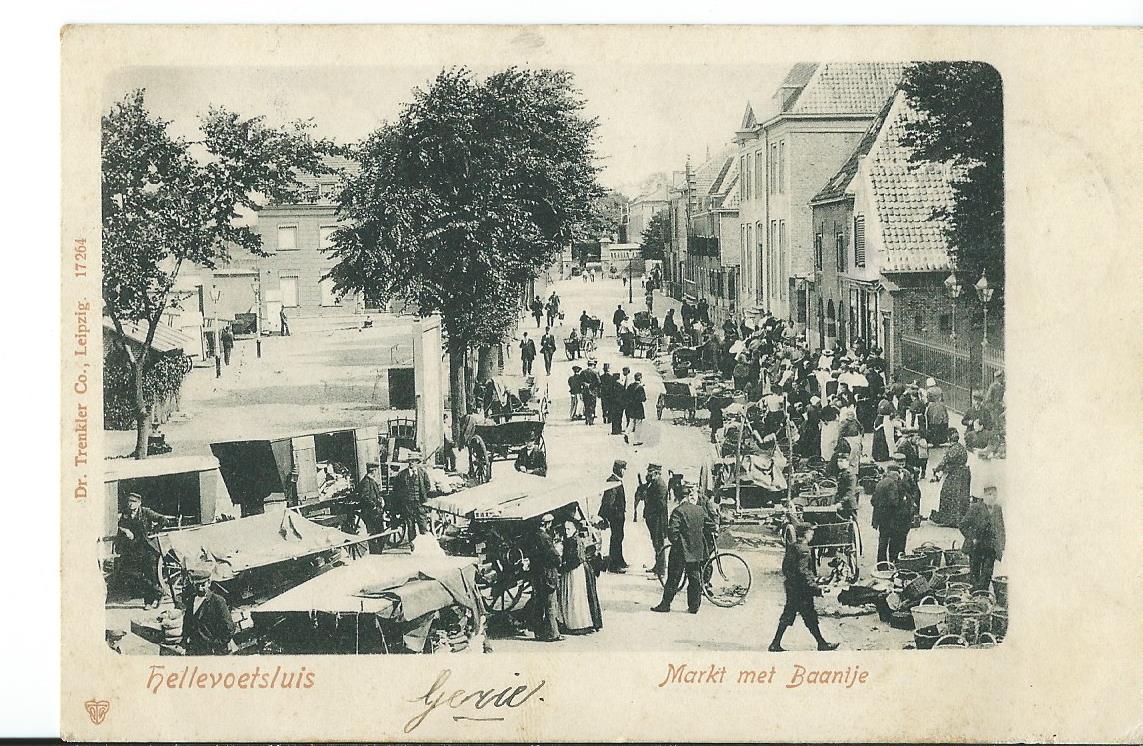 Hellevoetsluis (ZH), Markt met Baantje