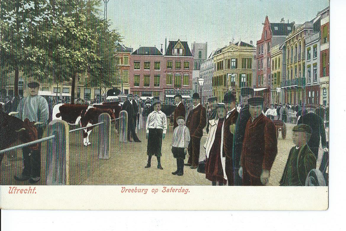 Utrecht (UT), Vreeburg op Zaterdag