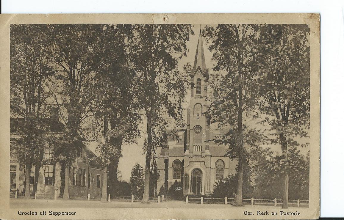 Sappemeer (GR), Ger. Kerk en Pastorie