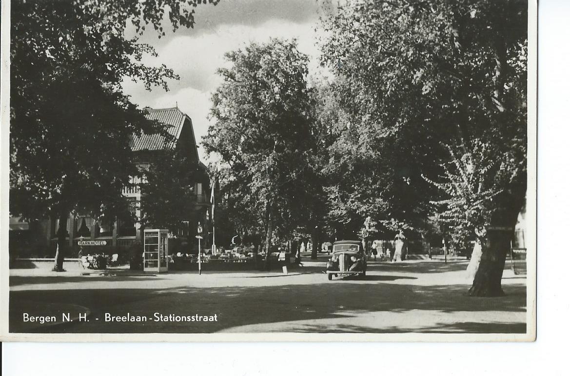 Bergen (NH), Breelaan - Stationsstraat
