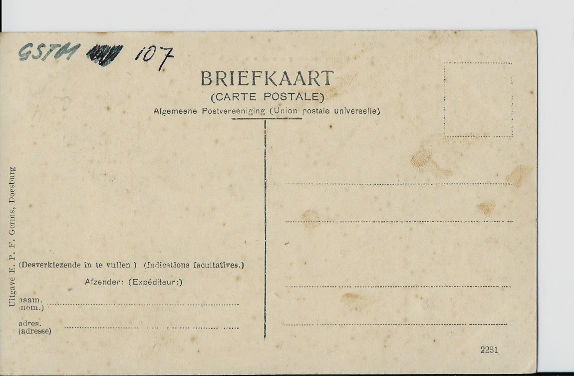 Drempt (GL), Keppelscheweg met Herv. Kerk - 2429