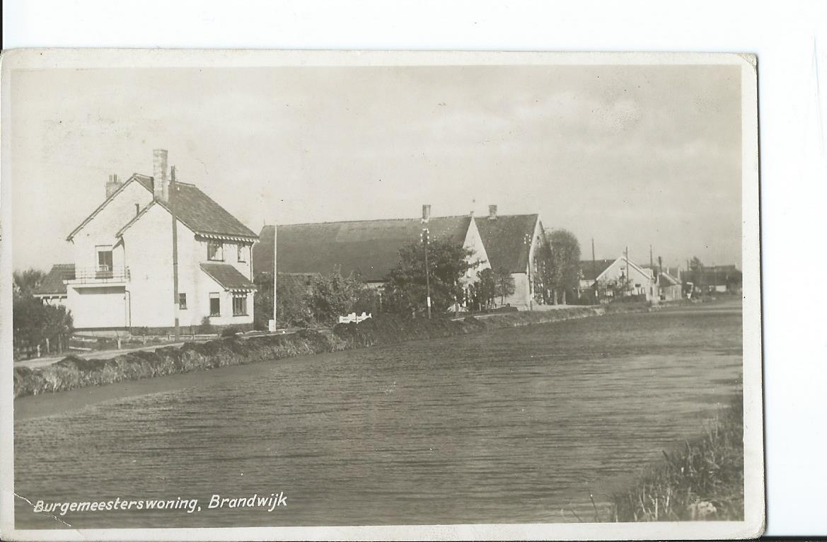 Brandwijk (ZH), Burgemeesterswoning