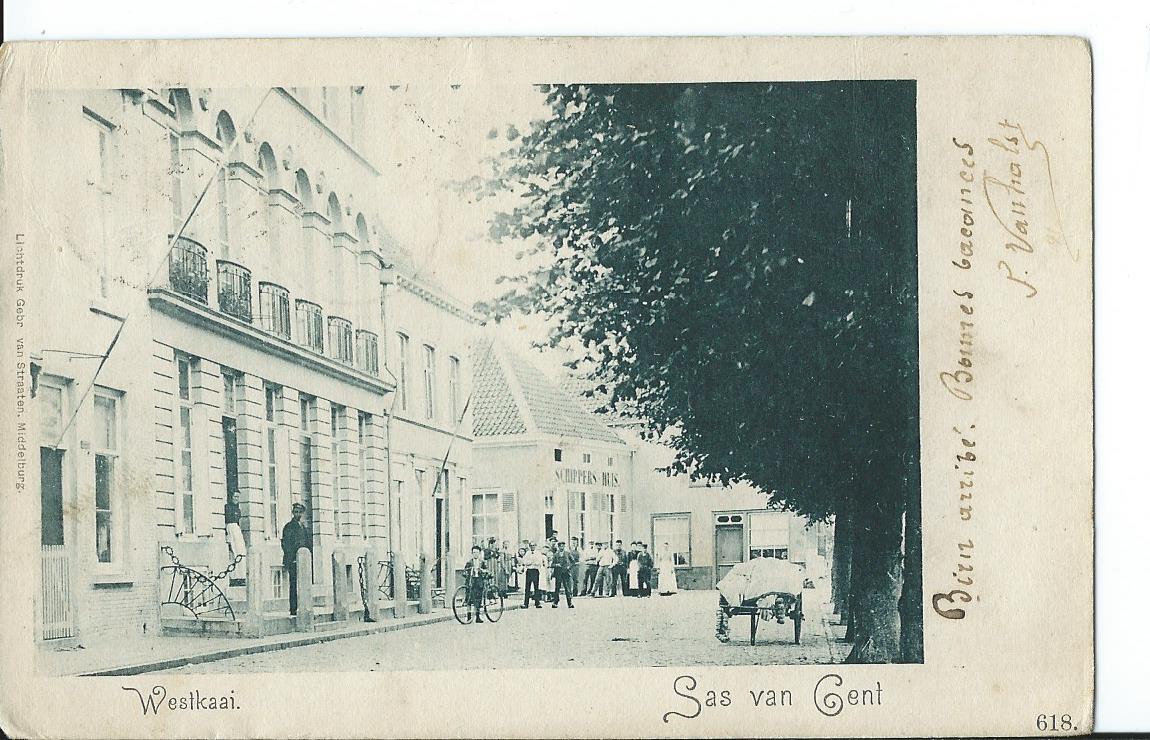 Sas van Gent (ZL), Westkaai