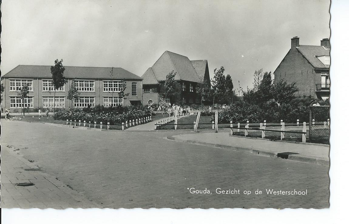 Gouda (ZH), Gezicht op de Westerschool