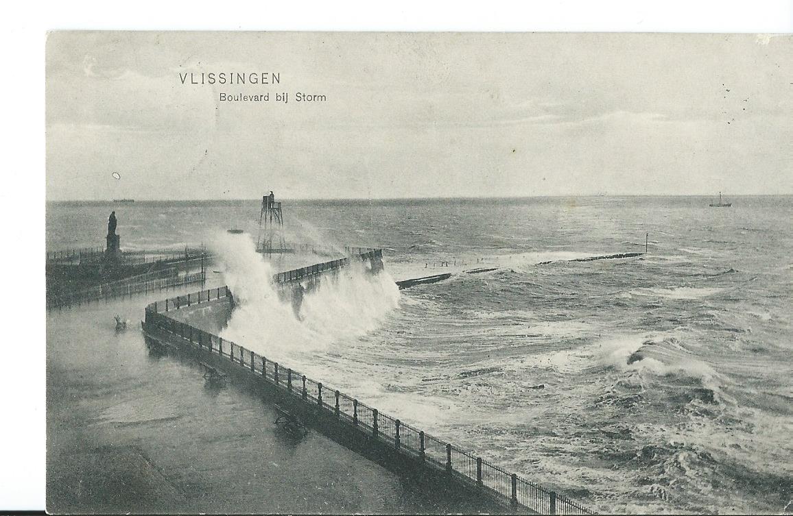 Vlissingen (ZL), Boulevard bij Storm