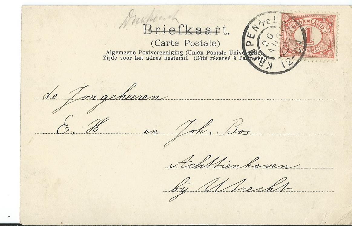 Krimpen a/d Lek (ZH),  Postkantoor