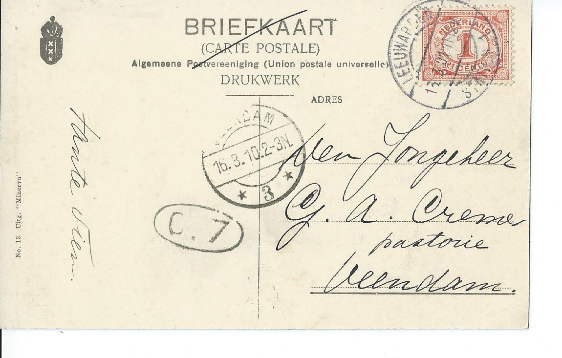 Friesland (FR), Overstrooming 1910, Water, water niets dan water!!!