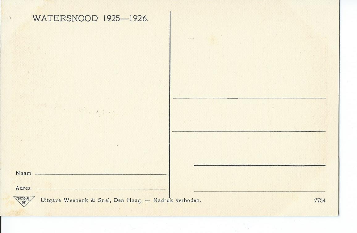 Aalten (GL), Aalten onder water, Watersnood 1925 - 1926