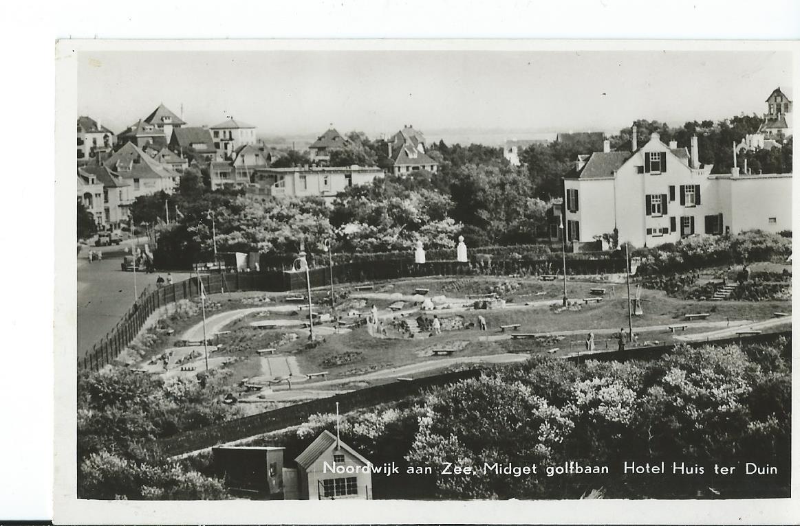 Noordwijk aan Zee (ZH), Midget golfbaan Hotel Huis ter Duin