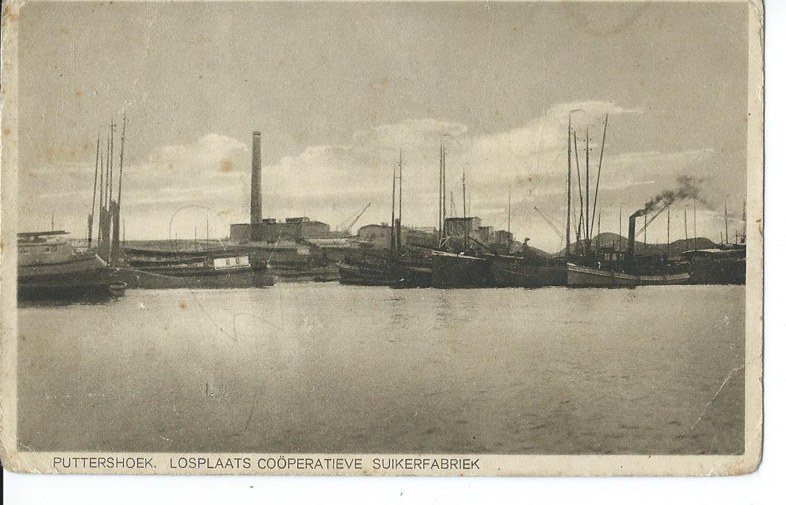 Puttershoek (ZH), Losplaats Cooperatieve Suikerfabriek