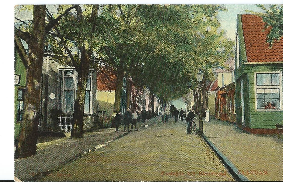 Zaandam (NH), Westzijde b.h. Blauwepad