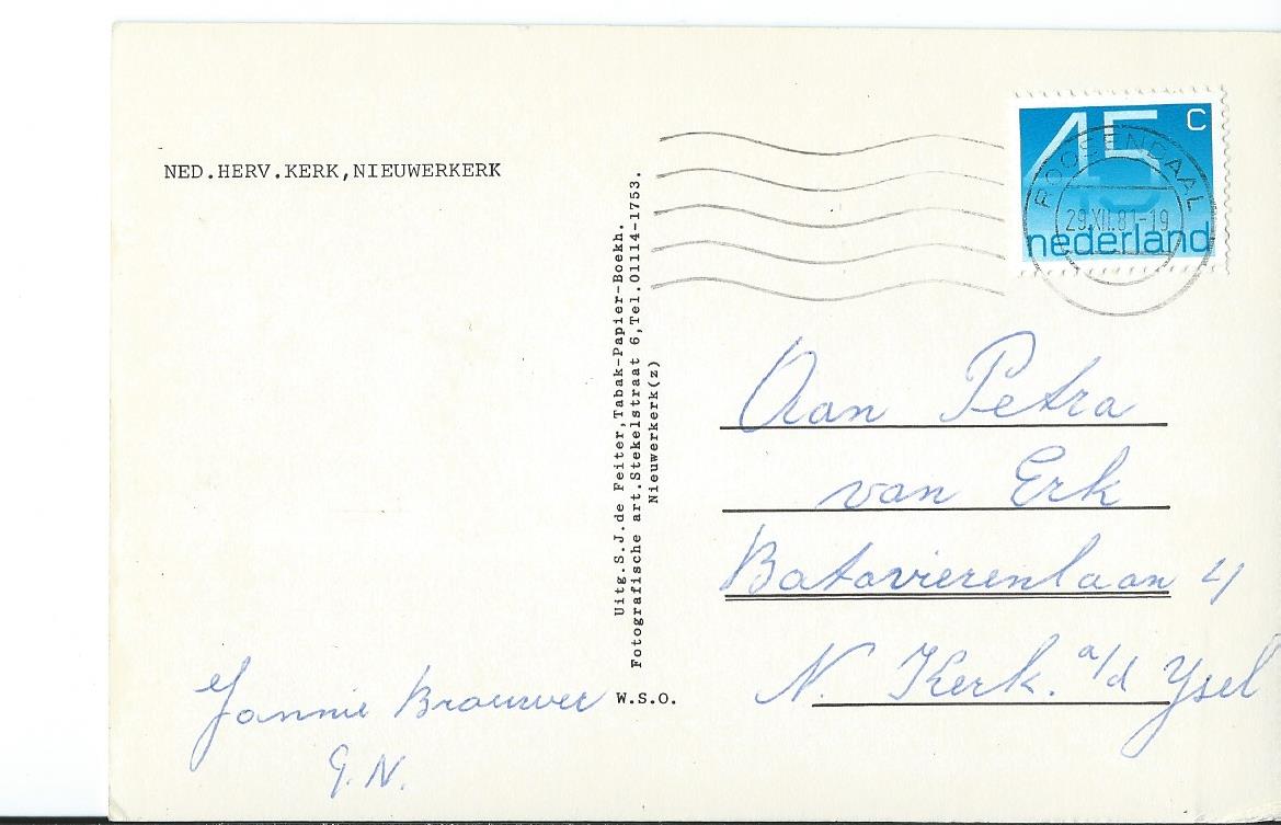 Nieuwerkerk (ZL),  Ned. Herv. Kerk