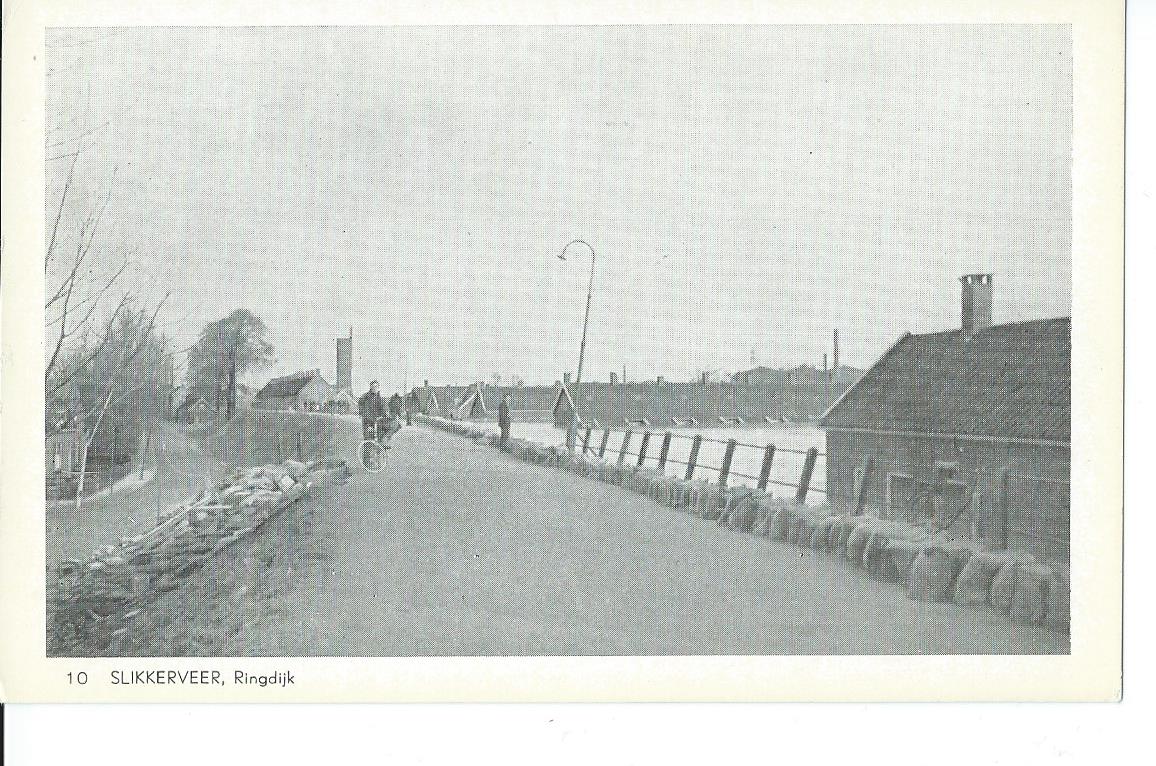 Slikkerveer (ZH), Ringdijk, Watersnood 1953