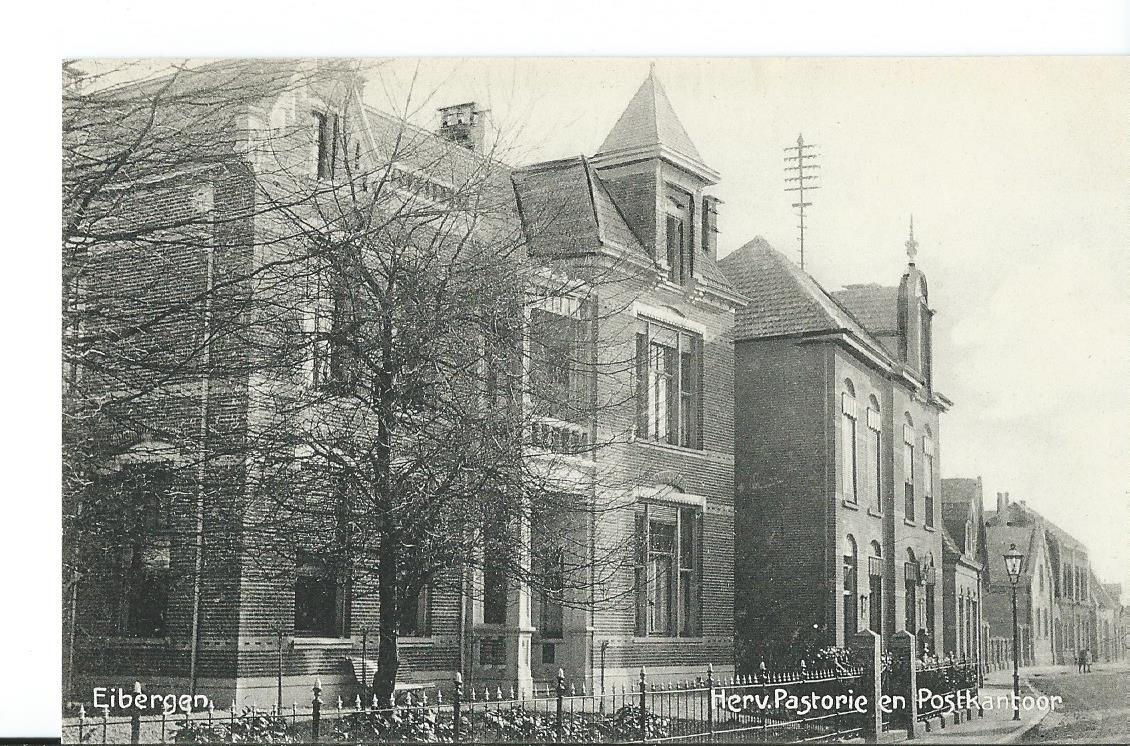 Eibergen (GL), Herv. Pastorie en Postkantoor