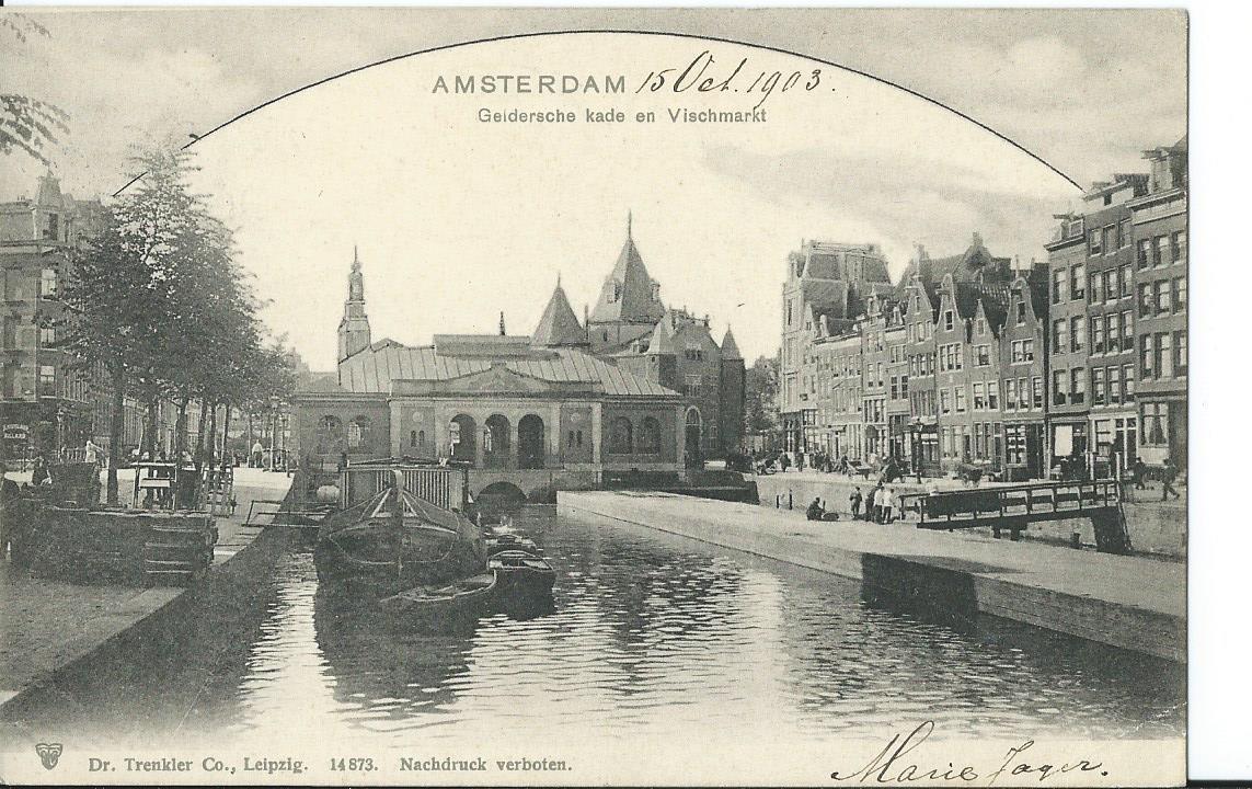 Amsterdam (NH), Geldersche kade en Vischmarkt