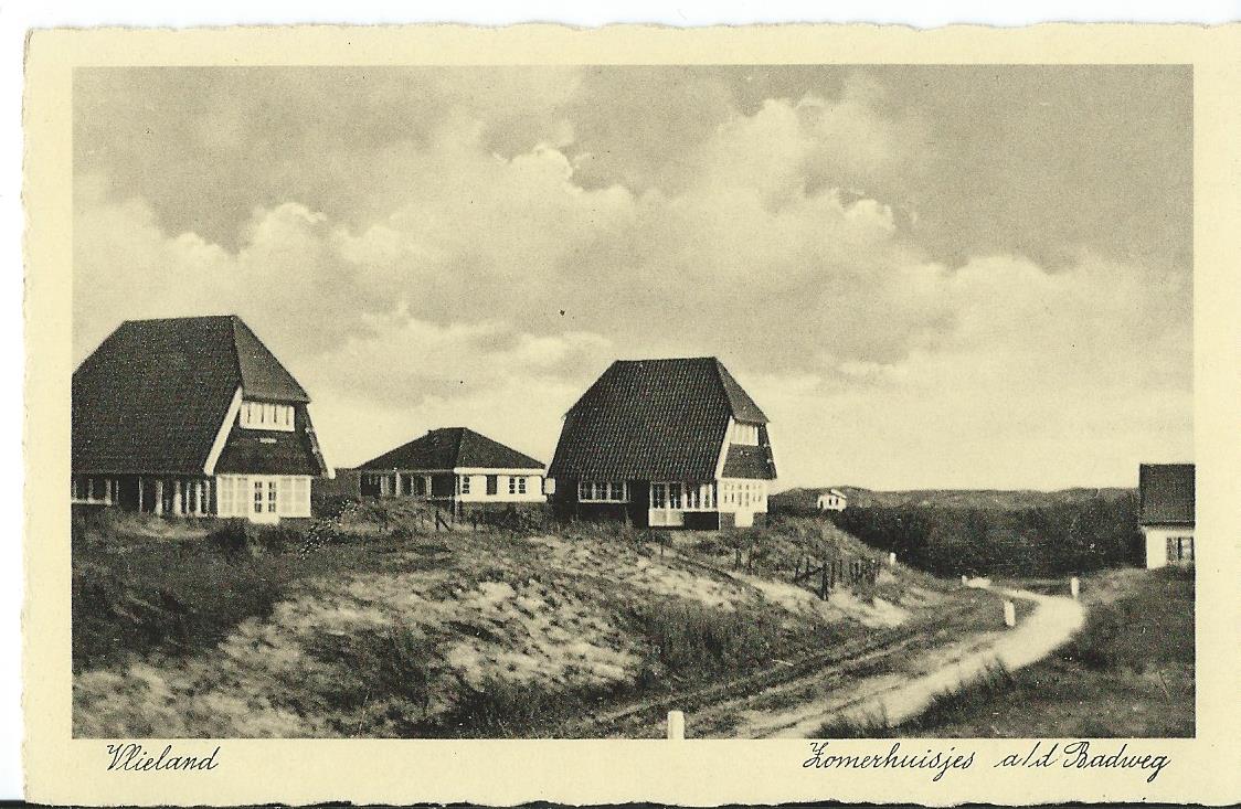 Vlieland (FR), Zomerhuisjes a/d Badweg