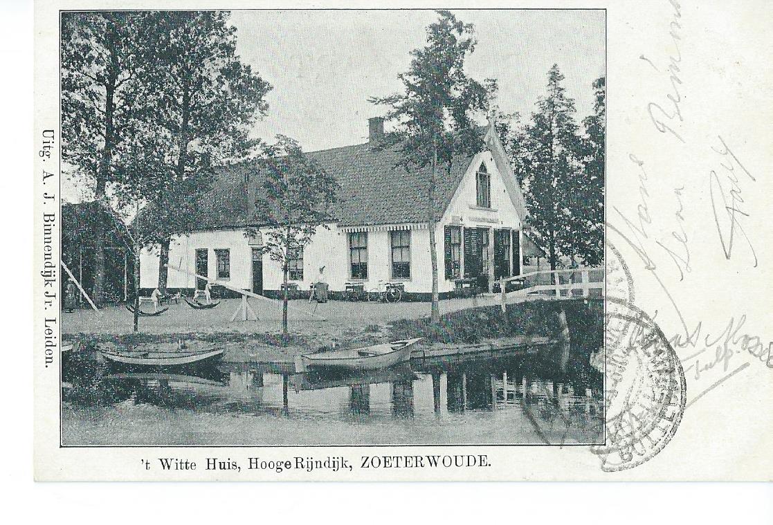 Zoeterwoude (ZH), 't Witte Huis, Hooge Rijndijk