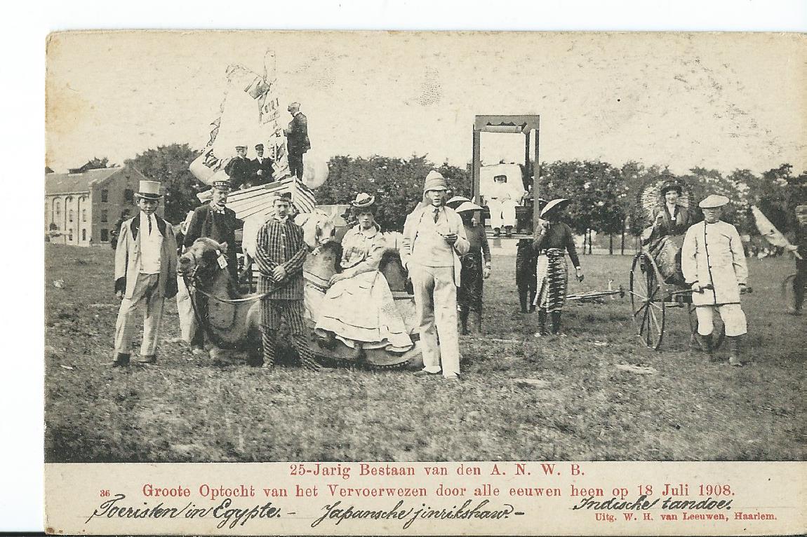 Haarlem (NH), 25-Jarig bestaan van den A.N.W.B.