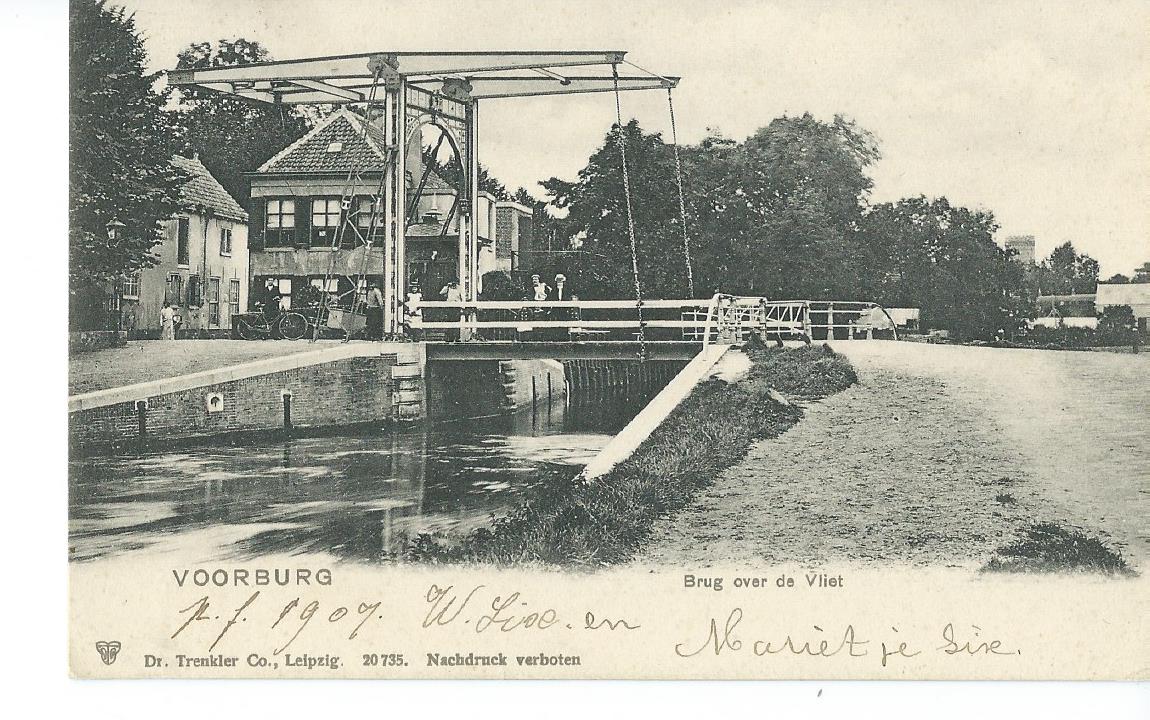 Voorburg (ZH), Brug over de Vliet