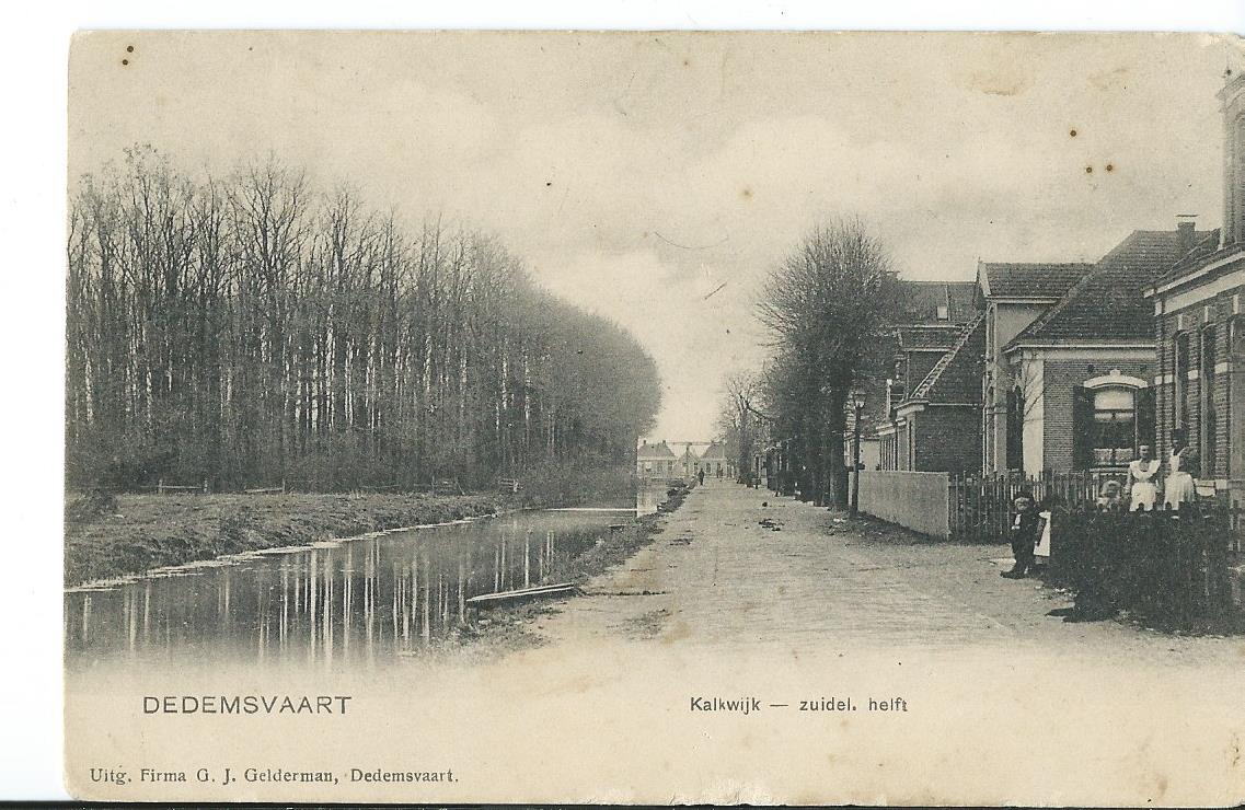 Dedemsvaart (OV), Kalkwijk - zuidel. helft