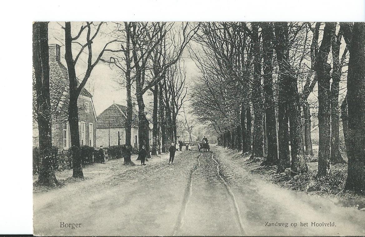 Borger (DR),  Zandweg op het Hooiveld