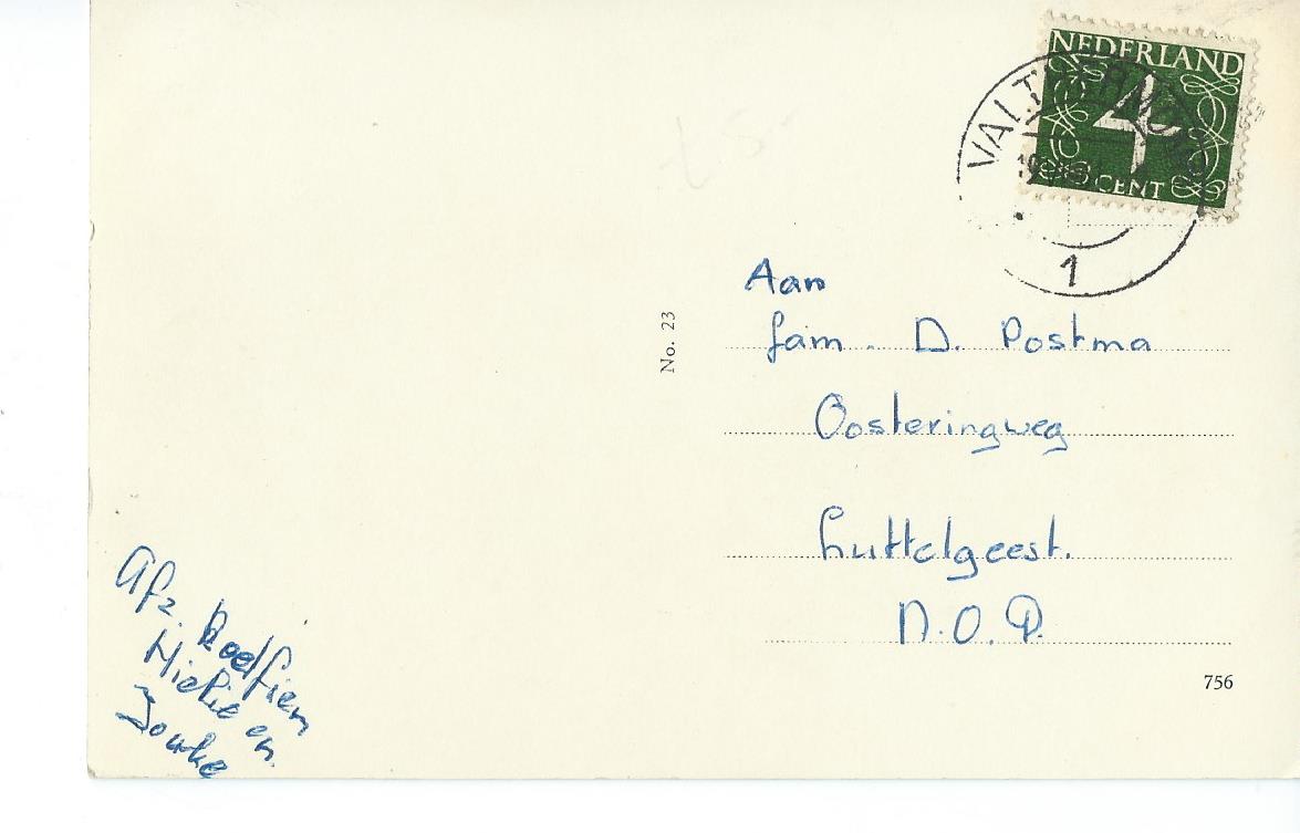 Valthermond (DR), Groeten