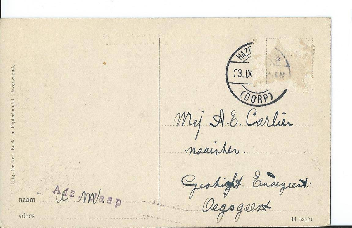 Hazerswoude (Dorp) (ZH), R.K. Kerk met Westeinde, 2508