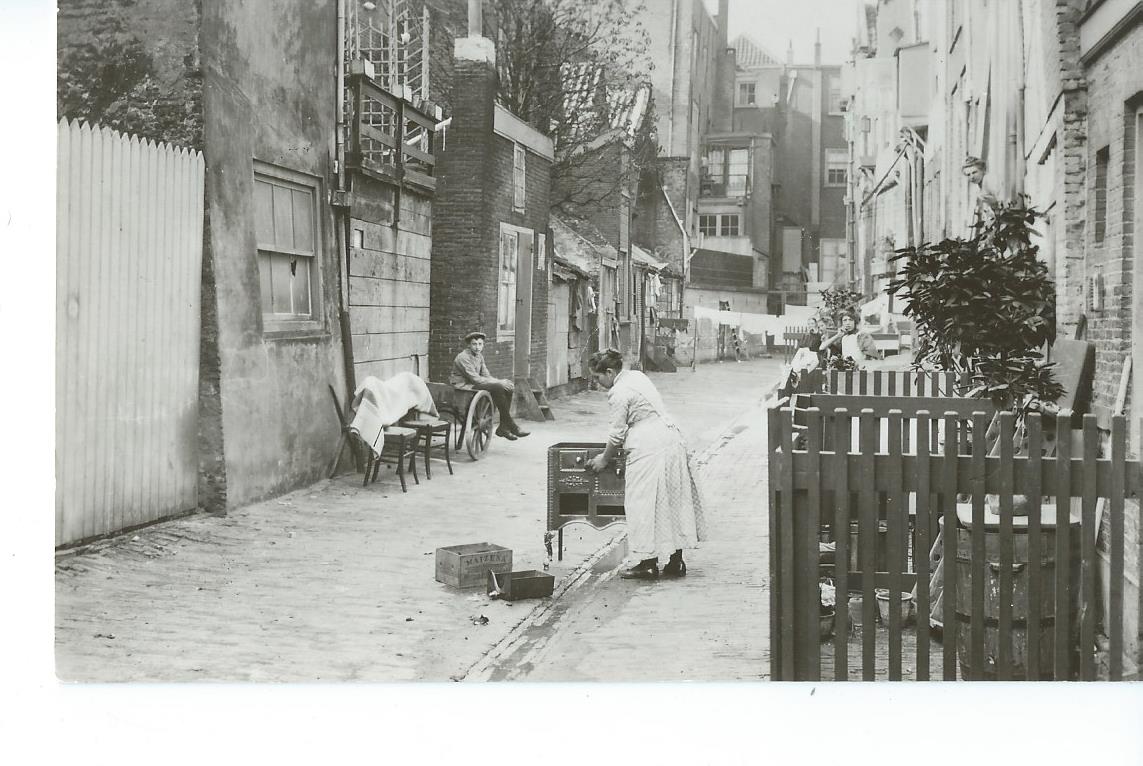 Dordrecht (ZH), Gedempte Belgracht, omstreeks 1910