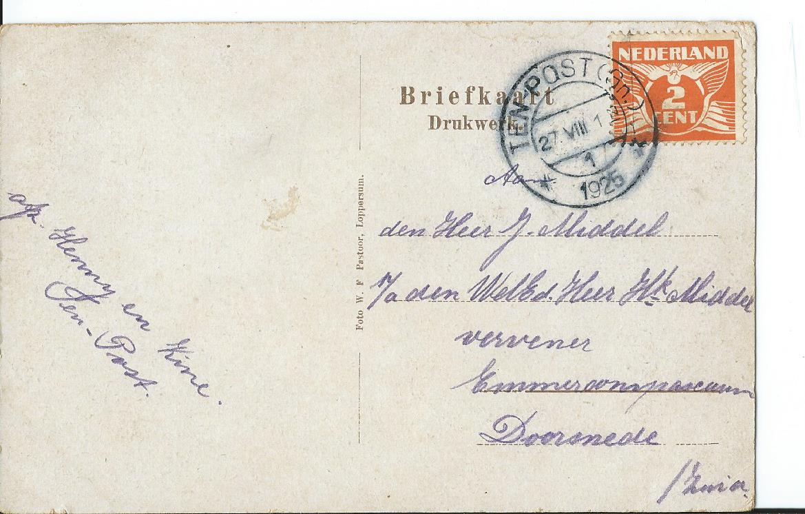 Ten Post (GR),  Ger. Kerk en Pastorie
