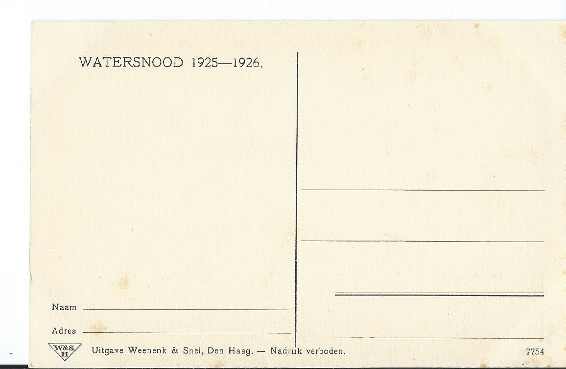 Maastricht (LB), De weg van Maastricht naar Limmel, Watersnood 1925 - 1926